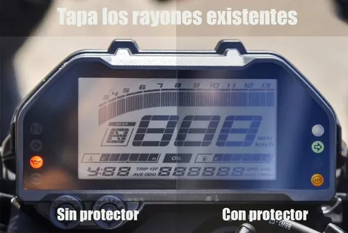 Protector Tacómetro Velocímetro Ppf Cf Moto 250nk Color Humo