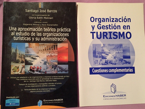 Pack Libros Turismo Santiago Barcos AproxiMac-gestión Haber