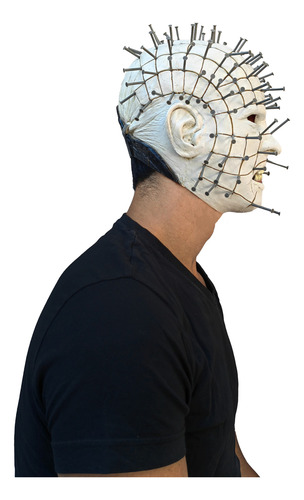 Máscara Látex Trilogía Hellraiser Cenobita Pinhead Terror