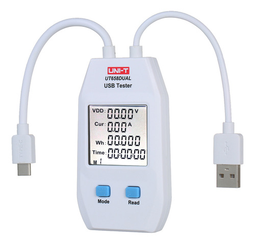 Medidor De Potencia Usb, Detector Lcd, Voltímetro, Amperímet