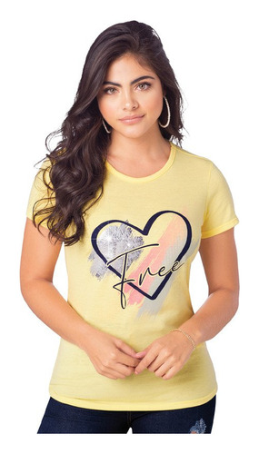 Camiseta Amarillo Mp 95903