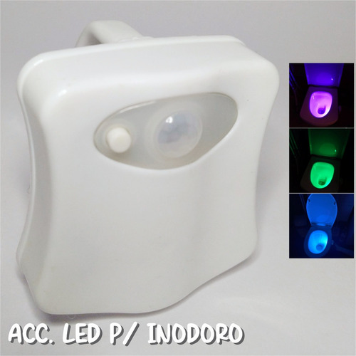 Accesorio De Luz Led Para Inodoro Con Sensor De Movimiento