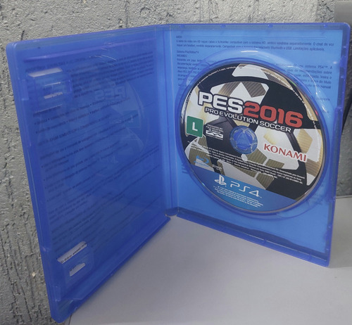 Futebol Pes 2016 Para Playstation 4 Ps4 Usado (Usado)
