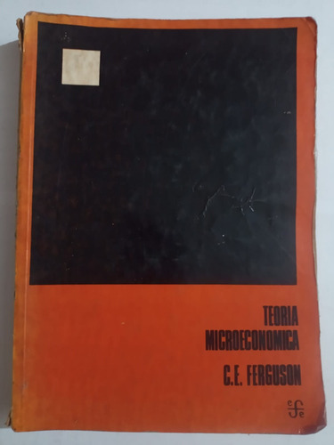 Teoría Microeconómica (c. E. Ferguson)