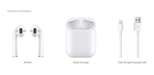 Apple AirPods Com Estojo De Carga Mmef2za