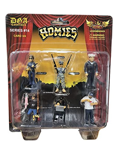 Serie Homies #14 Figuras Coleccionables Tarjeta #3 De 4