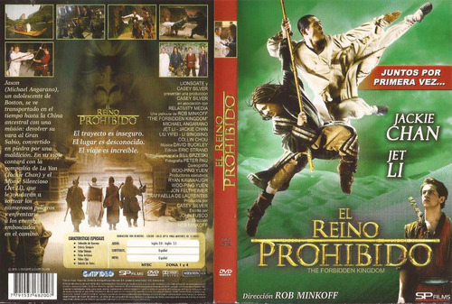 El Reino Prohibido Dvd Jet Li Jackie Chan The Forbidden King