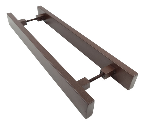 Puxador Para Porta Aço Inox 40x15mm 180cm Corten Itaoca