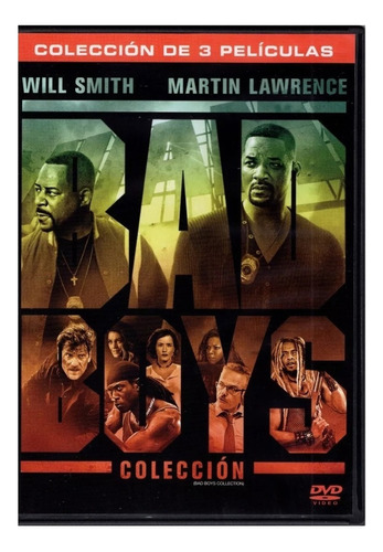 Bad Boys 1 2 3 Coleccion Will Smith Boxset Peliculas Dvd