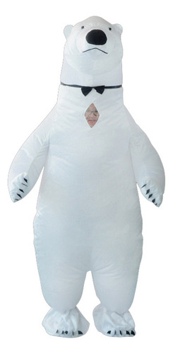 Traje Inflável De Urso Polar Para Adultos