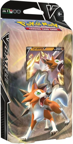 Pokemon Tcg Deck Lycanroc V Ingles