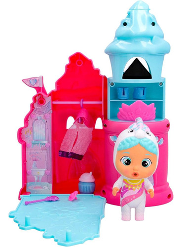 Playset Bebes Llorones Castillo De Cristal De Elodie