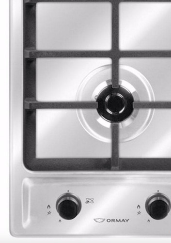 Anafe a gas Ormay Top Gourmet Carmin IX acero 220V
