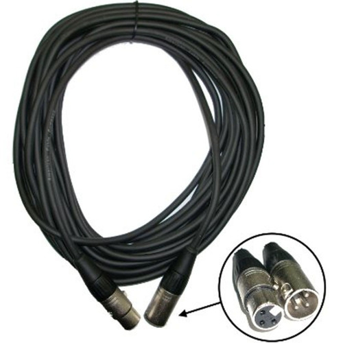 Cable Xlr Para Microfono Dmx Canon Canon 3 Metros - Envio - 