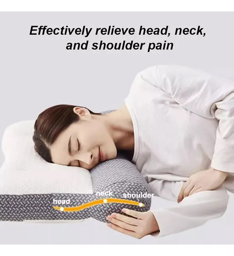 Almohada Ortopédica Ajustable Deep