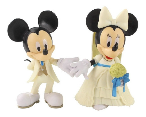 12 Cm, 2 Unidades/lote De Minnie Mickey Mouse Donald Duck, F