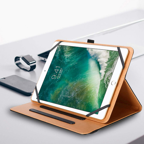 Procase Funda Universal Para Tablet De 9 A 10.1 Pulgadas, F. Color Negro