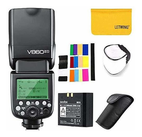 Vii Flash Velocidad Para Camara Sony Gn Ttl Bateria 0n