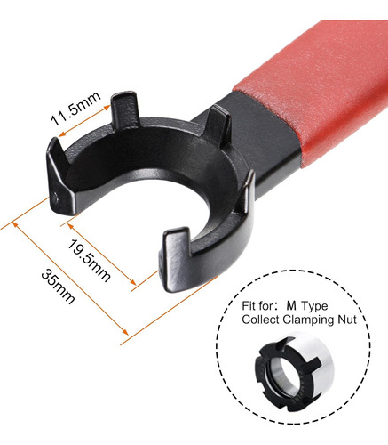 Llave Inglesa De Portabrocas Para Fresadora De Tuercas De Su