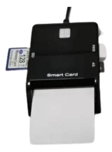 Lector De Dni Electrónico Smart Card Sd Microsd Reader Usb