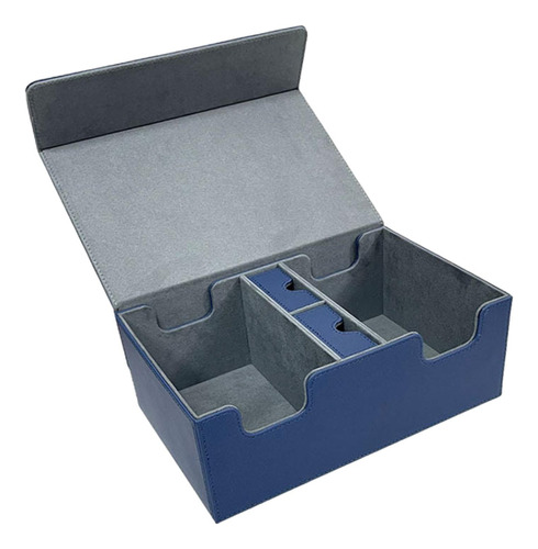 Caja De Baraja De Cartas Coleccionables, Almacenamiento Azul