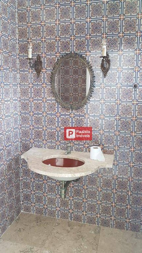 Sobrado Com 4 Dormitórios À Venda, 260 M² Por R$ 1.350.000,00 - Brooklin Paulista - São Paulo/sp - So3299