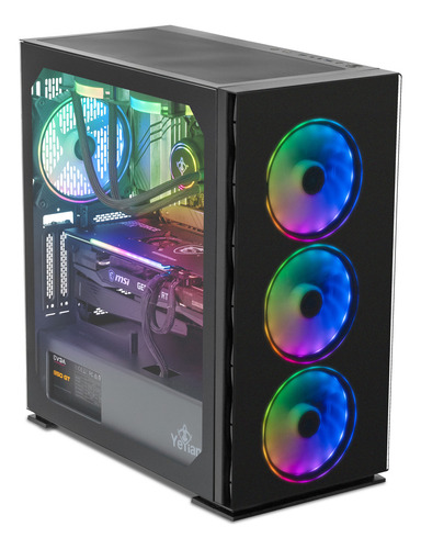 Pc Gamer Yeyian Yari X24, Nvidia Geforce Rtx 3070 Ti 8gb, Intel Core I7-12700kf, 32gb Ddr5 4800mhz, 2tb Hdd + 1tb Nvme Ssd, 850w 80+ Gold, Teclado/mouse
