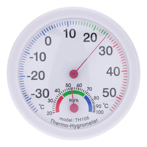 Medidor De Temperatura Y Humedad En Forma De Reloj, Interior