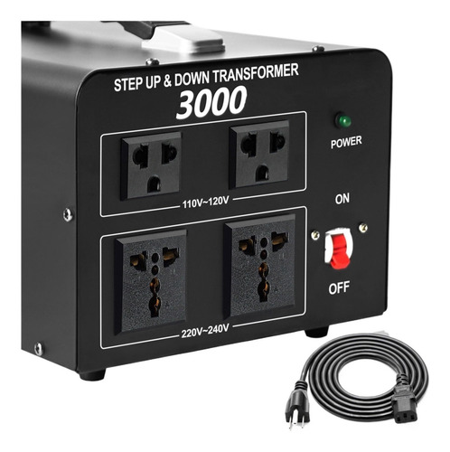 3000w Transformador De Voltaje Convertidor 220v A 110v