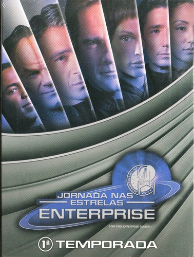 Jornada Nas Estrelas Enterprise Box 7 Dvd 1ª Temporada