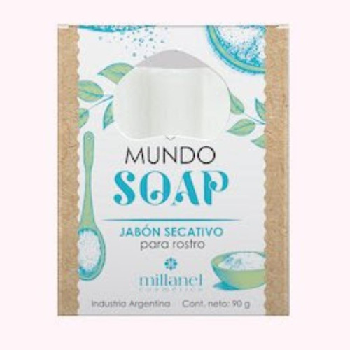 Jabon Secativo Para Rostro Mundo Soap Millanel