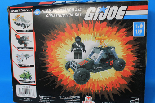Gi Joe Ninja Commando Constriction Set (Usado)