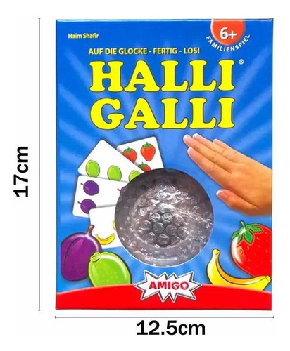 Halli Galli Juego De Mesa, Juego Familiar Halli Galli, Juego