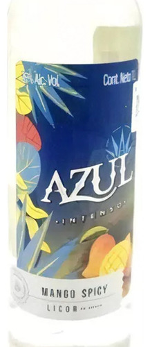 Licor Azul Intenso Mango Spicy 1 L