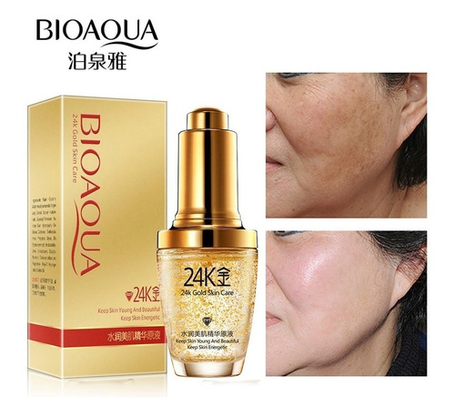 24k Gold Essence Colageno Bioaqua Gold Skin Original