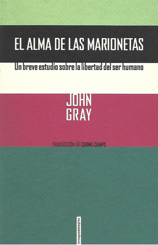 Libro Alma De Las Marionetas