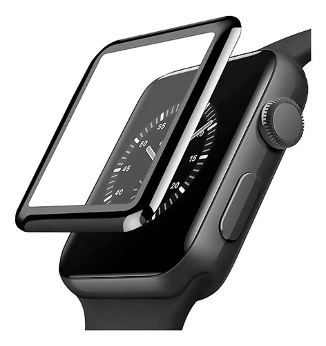 Película Vidro Compatível Com Applewatch 10d Borda