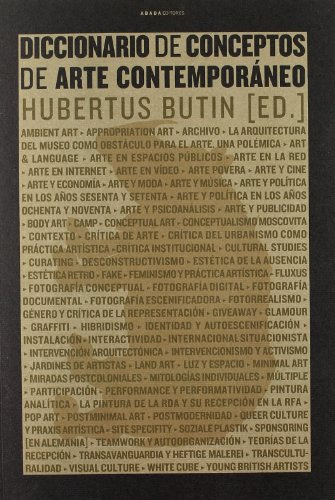 Libro Diccionario De Conceptos De Arte Contemporáneo De Buti