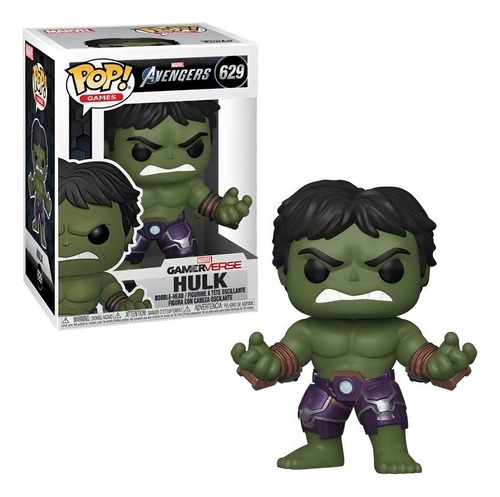 Hulk Stark Tech 629 Avengers Funko Pop Game Marvel Bruce