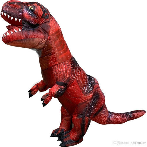 Imagen 3 de 6 de Disfraz De Dinosaurio Inflable