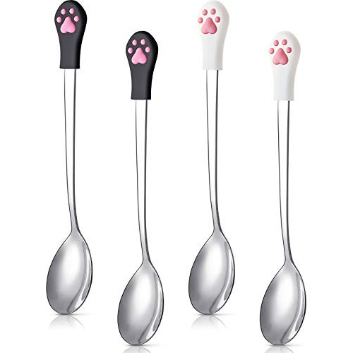 Cuchara Perros Y Gatos De 4 Piezas Cuchara Mascotas De ...