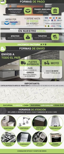 Campana Cocina Esmalt.blanco 60.led Motor D/turbina E/gratis