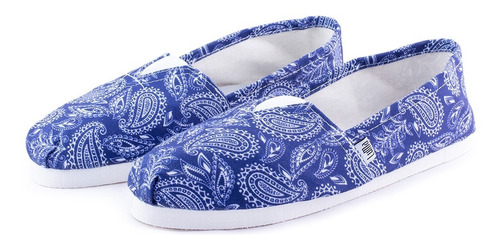 Alpargatas Luma Estampada Azul Lum200ea