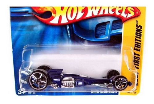 Hot Wheels 2007 - Nitro Scorcher Blue #21/36 F. E. 