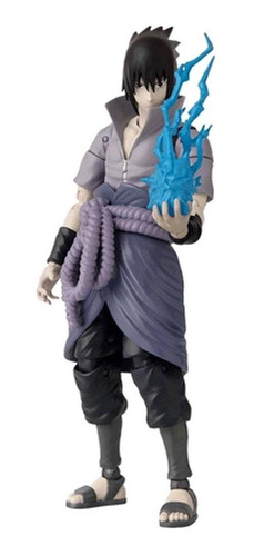 Sasuke Uchiha Rinnegan Chidori Boneco Naruto Shippuden