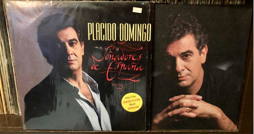 Lp Placido Domingo - Soñadores De España. 1989. Nacional.