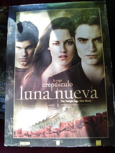 Digipack Luna Nueva 2 Dvd Poster 8 Sticker Crepusculo