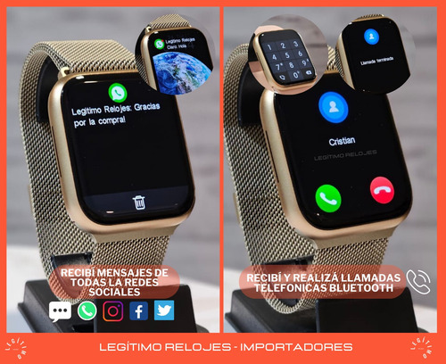 Reloj Inteligente Smartwatch W28 Pro Tope Gama Android Ios