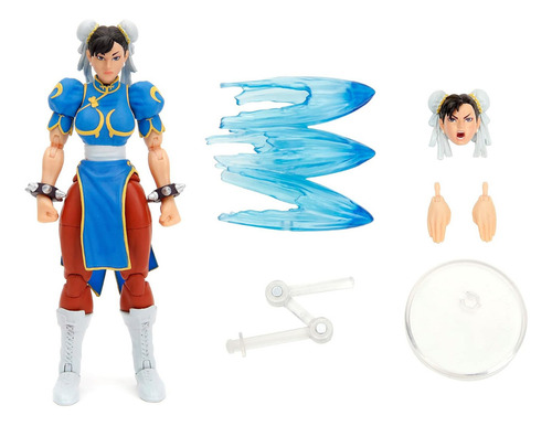 Figura de acción  Chun-Li de Jada Toys ULTRA STREET FIGHTER II