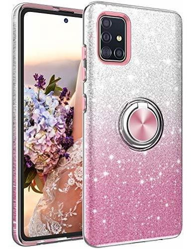 Samsang Galaxy A51 Case,nicelycase Bling Sparkly Lk24q